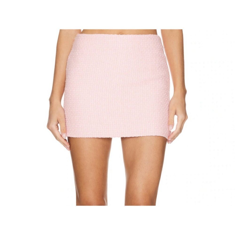 NWT MAJORELLE Danna Mini Skirt in Baby Pink